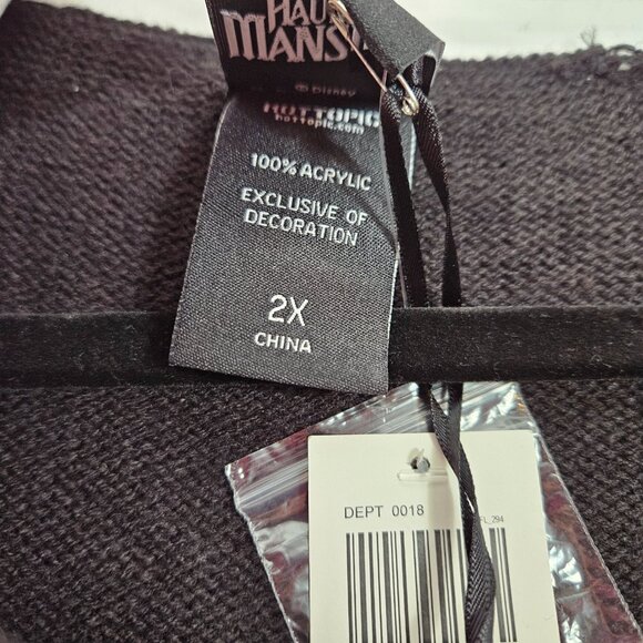 Hot Topic Her Universe Disney The Haunted Mansion Master Gracey Cardigan Plus Sz - Picture 6 of 9